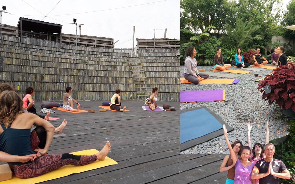 Week-end yoga sur Oléron, théâtre, jardin zen et nature